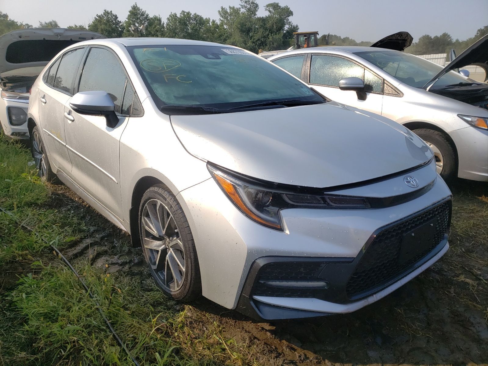Toyota Corolla pictured in the original ClearVin report